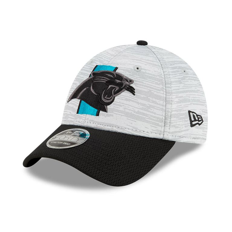 Gorras New Era Nfl Azules - Carolina Panthers NFL Training 9FORTY Stretch Snap 23058TPBU